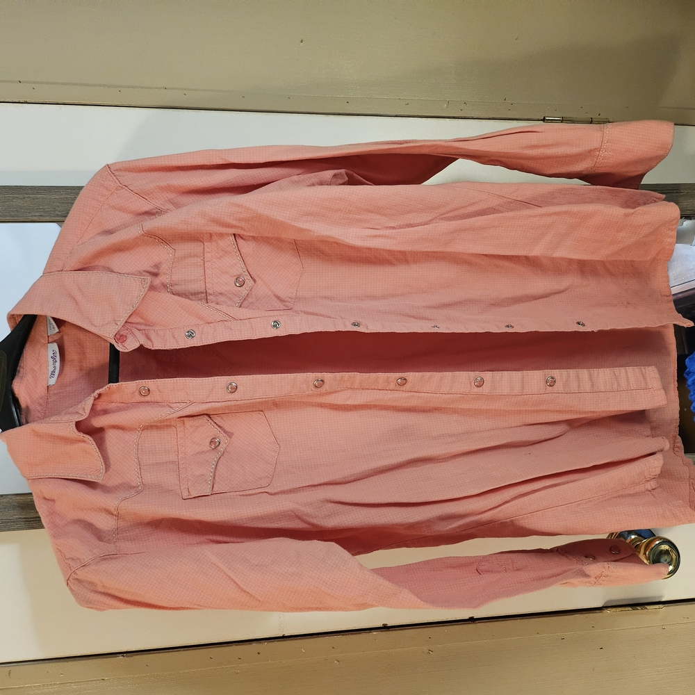Women's Pink Button Down Shirt